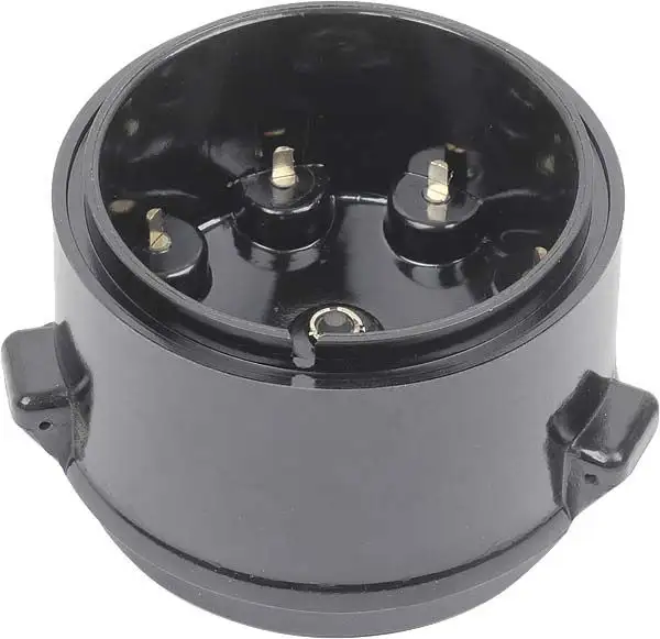 Distributor Caps, Condensers, Points, etc - Distributor cap round for 2pce cap 1946-48 pas & com