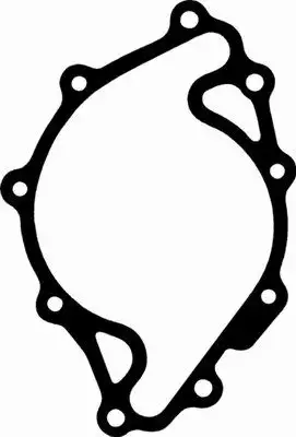 Water Pump & related parts - Gasket water pump to block 221,260,289,302 1962